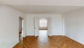 Wohnzimmer Perspektive 2 - 3 Zimmer Dachgeschoßwohnung in Berlin