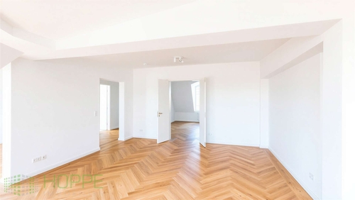 Wohnzimmer Perspektive 2 - (KI generiert) - Dachgeschoßwohnung mit 120,00 m&sup2; in Berlin zum Kaufen