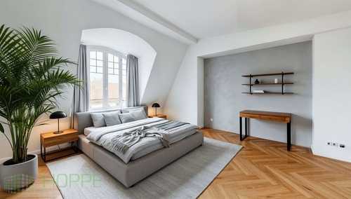 Schlafzimmer 1 Perspektive 1 - (KI generiert) - 