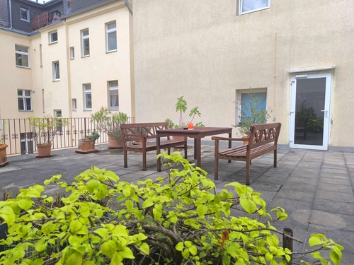 Gemeinschaftsterrasse Perspektive 2 - Etagenwohnung mit 44,03 m&sup2; in Berlin zum Kaufen