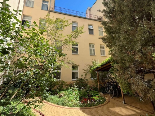 Begrünter Innenhof - 