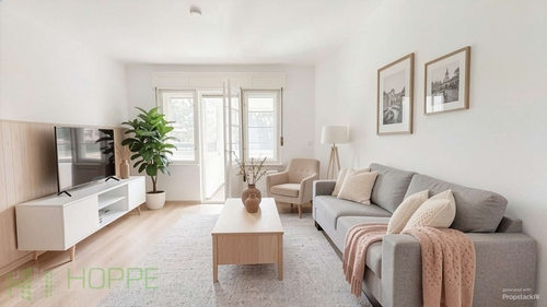 Wohnzimmer Perspektive 1C - (KI generiert) - Etagenwohnung mit 64,00 m&sup2; in Berlin zum Kaufen