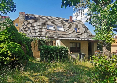 Rückansicht - Sanierungsbedürftiges Haus im Herzen von Bad Freienwalde plus 600 m² Garten!