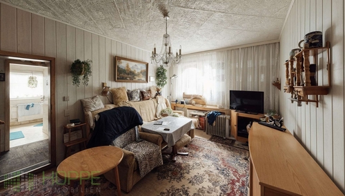 Wohnzimmer Bild 1 - 2 Zimmer Bungalow in Niederer Fläming