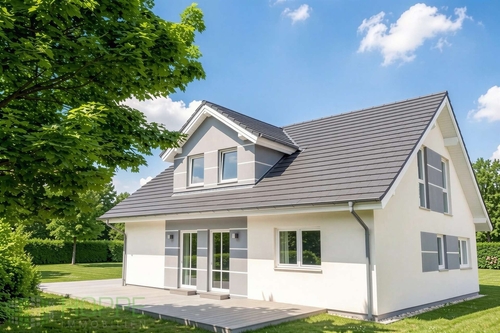 Bebauungsbeispiel - (KI generiert) - Dahlwitz-Hoppegarten - 800 m² Topgrundstück in Waldesruh für Ihr Traumhaus vor den Toren Berlins
