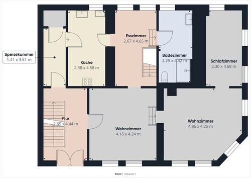 Erdgeschoss - 10 Zimmer Einfamilienhaus in Zella-Mehlis