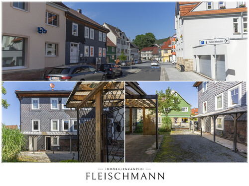 Ansicht von außen - 10 Zimmer Einfamilienhaus zum Kaufen in Zella-Mehlis