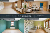 Wohnzimmer/ Schlafzimmer Vorher Nachher - 