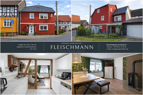 Außenaufnahme - Ein Zuhause mit Herz – liebevoll saniertes Einfamilienhaus in Suhl