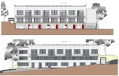 Ansicht Ost, West - 