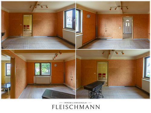 Blick in das Erdgeschoss - 5 Zimmer Einfamilienhaus in Zella-Mehlis