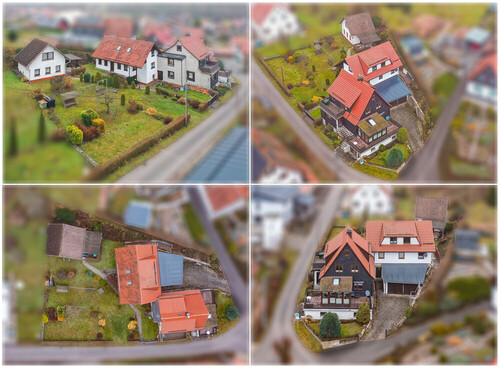 Luftbild_v2 - Zweifamilienhaus mit 323,00 m&sup2; in Schleusingen / Breitenbach bei Schleusingen zum Kaufen