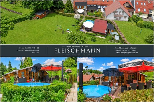 Außenansichten - 32 Zimmer Mehrfamilienhaus, Wohnhaus zum Kaufen in Suhl / Albrechts