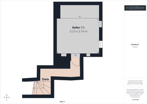 Keller - 8 Zimmer Zweifamilienhaus zum Kaufen in Suhl