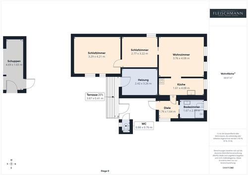 EG - 8 Zimmer Zweifamilienhaus in Suhl