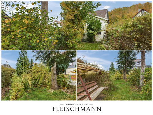 Garten - 8 Zimmer Einfamilienhaus zum Kaufen in Schleusingen