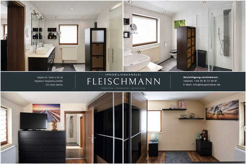 Tageslichtbad und Schlafzimmer - 