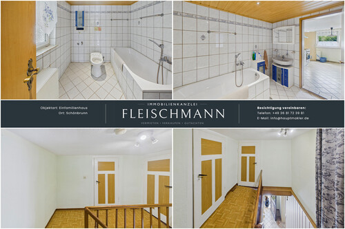 Badezimmer + Flur - 