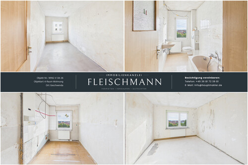 Innenansichten - Etagenwohnung mit 68,00 m&sup2; in Geschwenda zum Kaufen