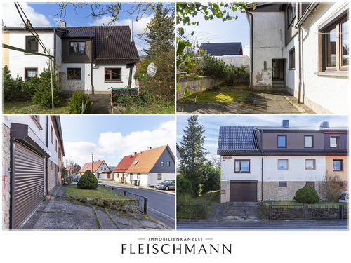 Haus-Straßenansicht - Siedlungshaus mit Entwicklungspotenzial