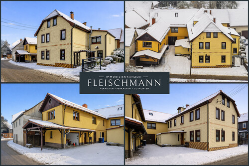 Drohnenaufnahme - Historisches Kleinod mit Zukunftspotenzial: Wohnen und Arbeiten auf 750 m² Gesamtfläche