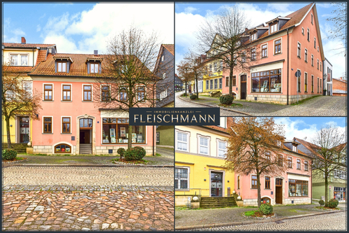 01_Titelbild (Außenansicht) - Gewerbefläche in Toplage am Markt Schleusingen – modern, vielseitig und lichtdurchflutet