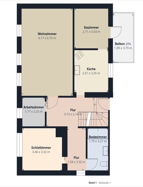 Wohnhaus 1.OG - 