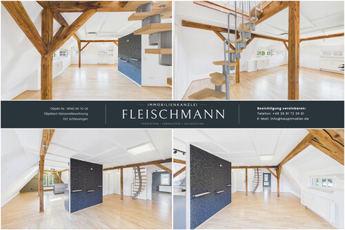 Innenaufnahmen - 3- Zimmerwohnung mit 90,00 m&sup2; in Schleusingen zur Miete