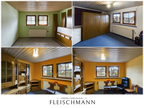 Schlafzimmer im Dachgeschoss - 