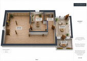 3D Grundriss DG - 