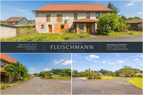 Hausansicht - Ihr Projekt zum Eigenheim: EFH mit neuem Dach & moderner Technik-Grundlage