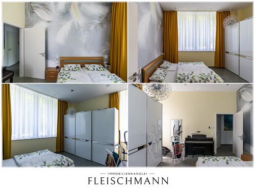 Schlafzimmer - 3 Zimmer Dachgeschoßwohnung zum Kaufen in Suhl