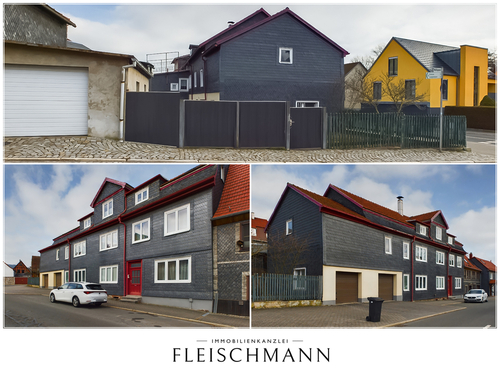 Außenansichten - Preisnachlass! Renditestarkes Mehrfamilienhaus mit Ausbaupotenzial und bis zu 4 Wohneinheiten