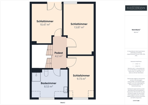 2. Obergeschoss - 
