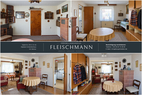 Wohn- u. Esszimmer - 