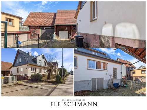 Außenansichten - 4 Zimmer Doppelhaushälfte zum Kaufen in Steinbach-Hallenberg