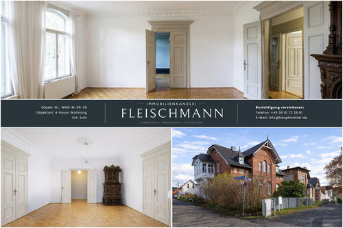 Impressionen - 4 Zimmer Erdgeschoßwohnung in Suhl