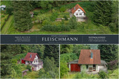 Aussenansicht - Ihr eigenes Gartenparadies mit festem Haus: Gepflegtes Anwesen in Wichtshausen