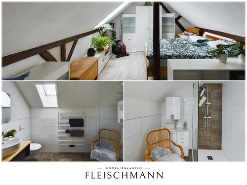 Bad und Schlafzimmer - 