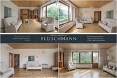 Wohnzimmer im Erdgeschoss - 5 Zimmer Doppelhaushälfte zur Miete in Suhl