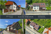 Vorderansicht Haus - Charmantes Sanierungsobjekt mit Garage & Grundstück in ruhiger Lage – Eigenheim für nur 36.000 EUR