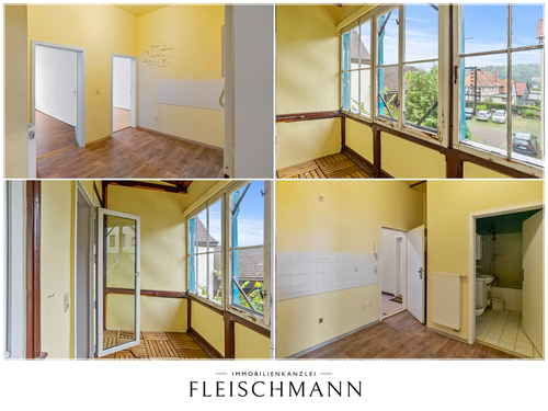 Balkons - 24 Zimmer Mehrfamilienhaus, Wohnhaus in Schleusingen