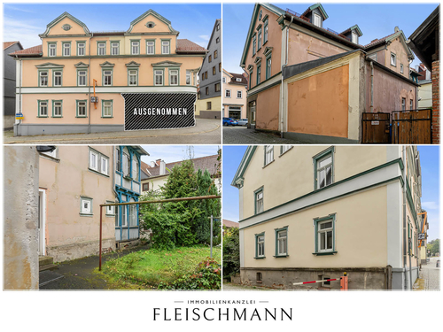 Außenansichten - 24 Zimmer Mehrfamilienhaus, Wohnhaus zum Kaufen in Schleusingen