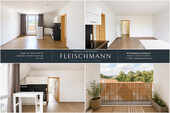 Wohnzimmer/Küche und Balkon - 2.5 Zimmer 2.5 Zimmerwohnung zur Miete in Suhl