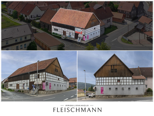 Gesamtansicht Scheune - Scheune-Lager-Alleskönner - ca.  529,00 m² Wohnfläche