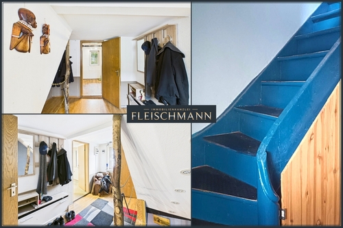 Innenansicht (Flur+Treppe-OG) - 