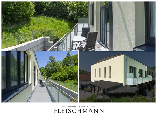 Außenansicht Westseite - Sehr geschmackvolle, hochwertige Wohnung in Toplage!