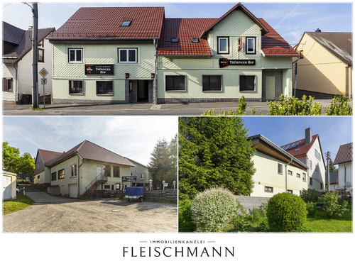 Außenansichten - 16 Zimmer Gaststätte, Restaurant, Lokal in Suhl / Goldlauter