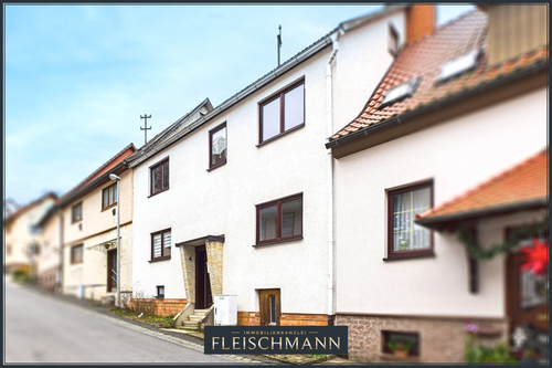 03-Aussenansicht - 5 Zimmer Reihenmittelhaus in Steinbach-Hallenberg