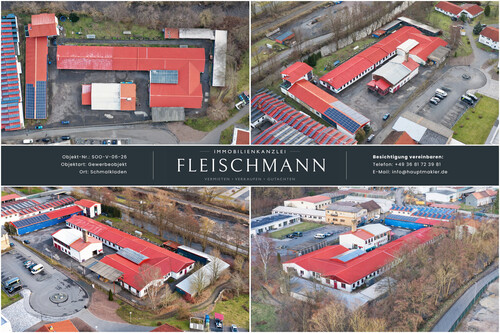 Außen - Gewerbeimmobilie mit PV-Potenzial – Hallenflächen, Infrastruktur & Energierendite